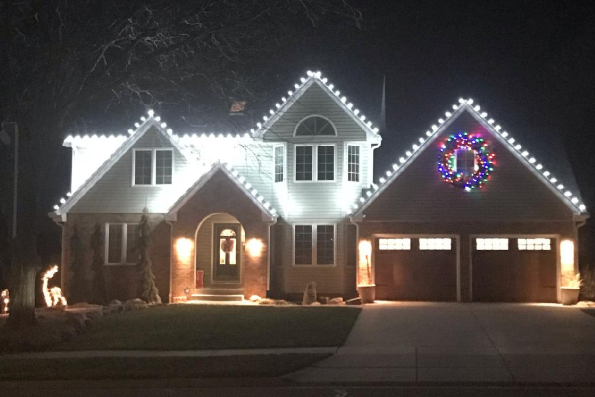 Christmas Light Installation