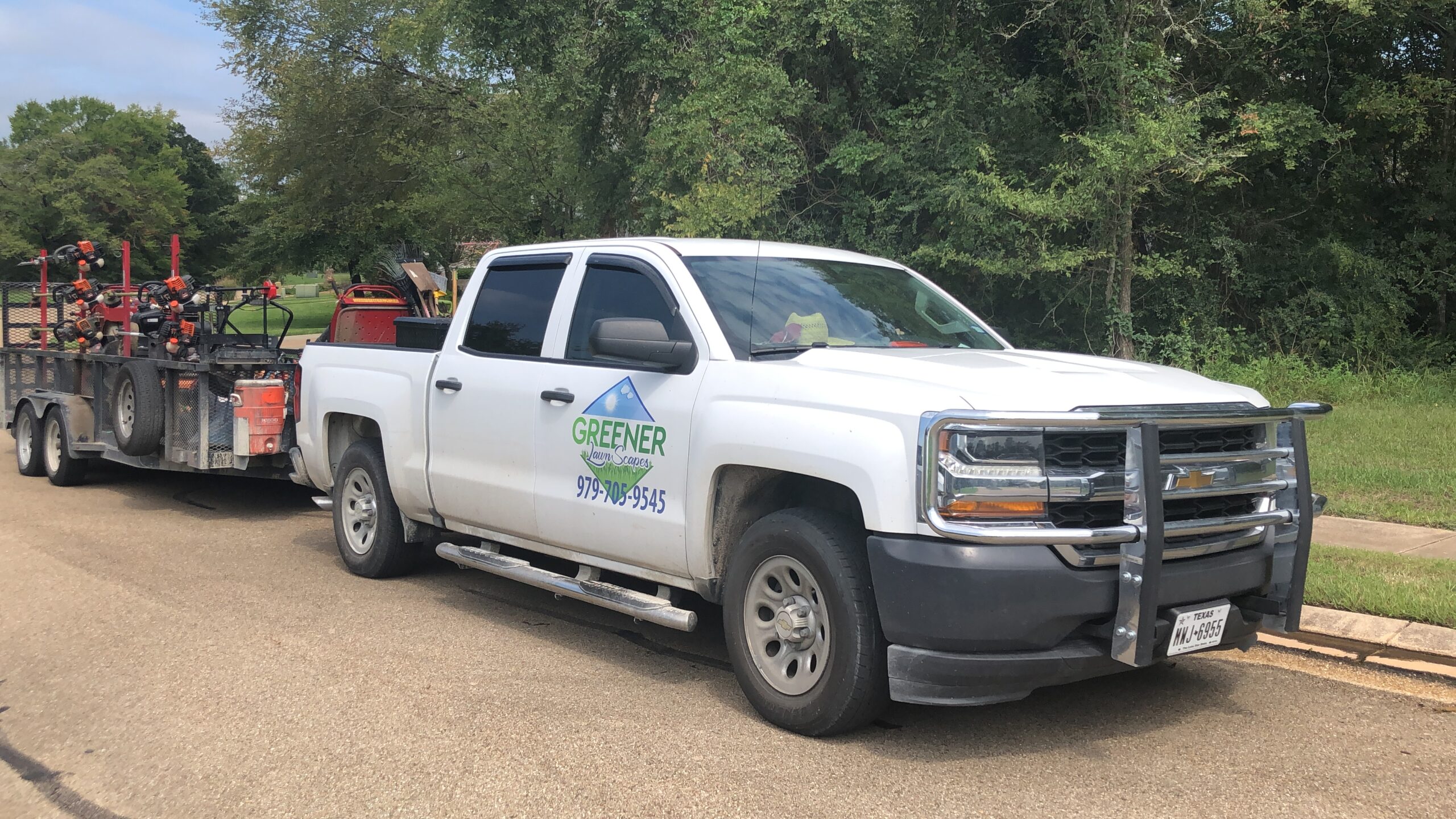 Greener LawnScapes Service Truck